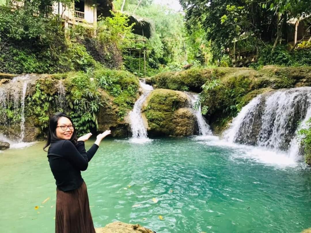 LePont Mu Waterfall Bungalow Hòa Bình Extérieur photo