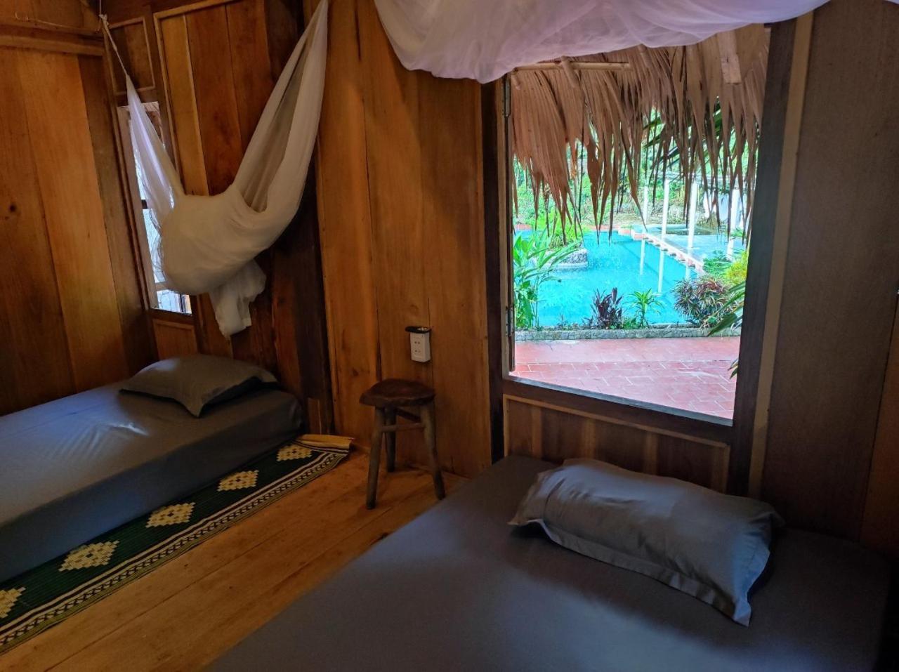 LePont Mu Waterfall Bungalow Hòa Bình Extérieur photo