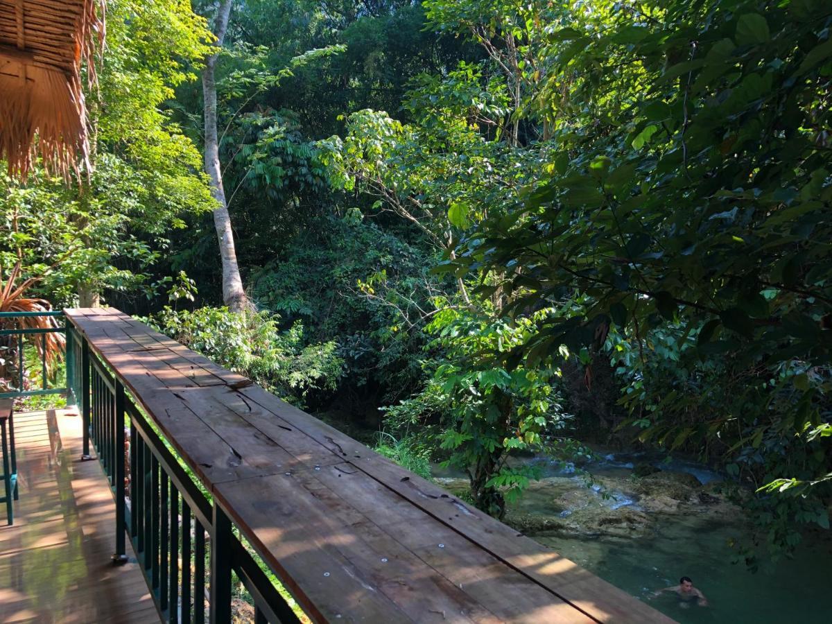 LePont Mu Waterfall Bungalow Hòa Bình Extérieur photo